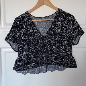 Blouse top, flowy, new